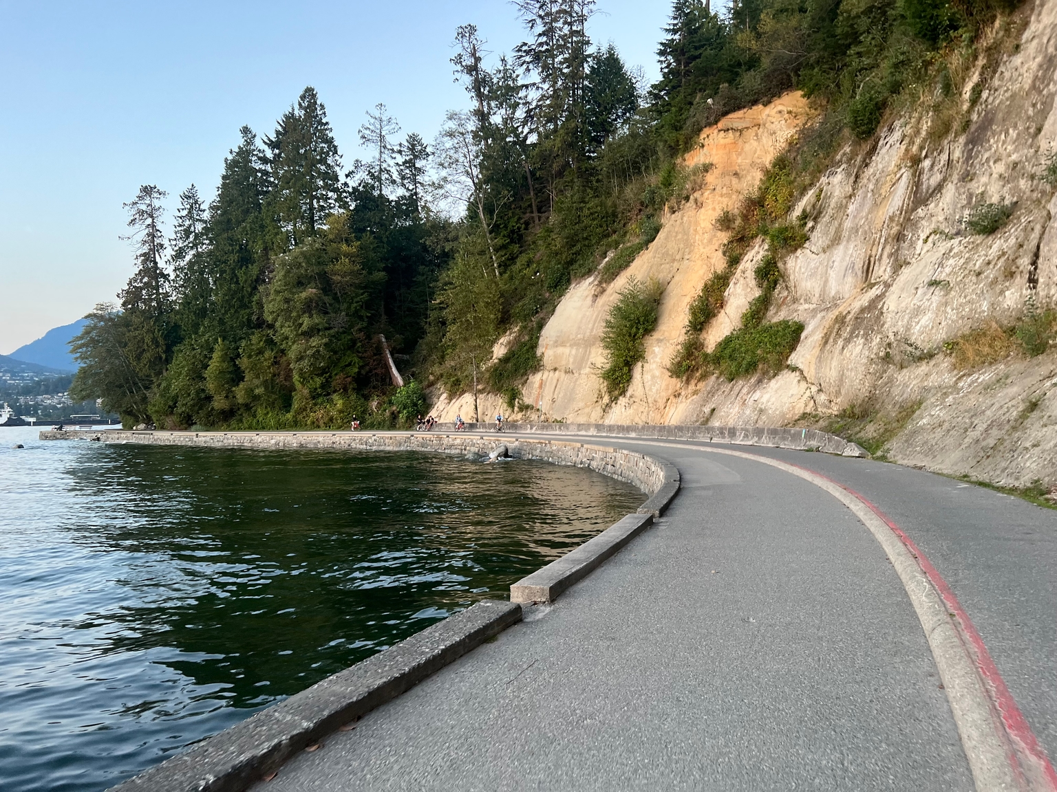 Running along the Seawall in Vancouver in the summer was so refreshing!